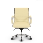 Montreal Design Bürostuhl Leder Beige