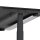 Elektrischer Schreibtisch VES1 - 160 x 90 cm 16mm Tischplatte Schwarz ABS Schwarz Gestell Schwarz Ohne Kabeldurchlass Ohne Kabelkanal