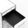 Rollcontainer 05601 - 60cm - 4 Schubladen Holz Weiss Schloss 010