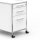 Rollcontainer 05602 - 60cm - Hängeregistratur Holz Weiss Schloss 040
