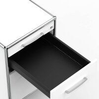 Rollcontainer 05602 - 60cm - Hängeregistratur Holz Weiss Schloss 086
