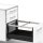 Rollcontainer 05802 - 80cm - Hängeregistratur Holz Weiss Schloss 102