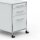 Rollcontainer 05802 - 80cm - Hängeregistratur Holz Lichtgrau Schloss 078