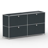 Sideboard 02002 - 4 x Klappe Metall