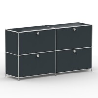 Sideboard 02102 - 4 x Schublade Metall