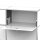 Sideboard 02001 - 2 x Klappe Metall Signalweiss RAL 9003