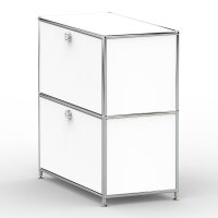 Sideboard 02101 - 2 x Schublade Metall Signalweiss RAL 9003