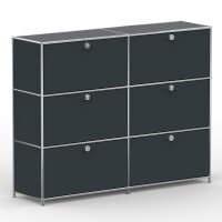 Highboard 03002 - 6 x Klappe Metall