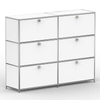 Highboard 03002 - 6 x Klappe Metall