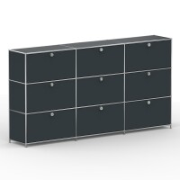 Highboard 03103 - 9 x Schublade Metall