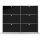 Highboard 03002 - 6 x Klappe Metall Graphitschwarz RAL 9011