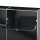Highboard 03002 - 6 x Klappe Metall Graphitschwarz RAL 9011