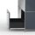 Highboard 03102 - 6 x Schublade Metall Anthrazitgrau RAL 7016