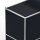 Highboard 03523 - 3 x offenes Fach 6 x Klappe - Metall Graphitschwarz RAL 9011