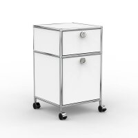 Rollcontainer 05003 - 40cm - 1xES 1xHG Metall