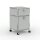 Rollcontainer 05003 - 40cm - 1xES 1xHG Metall Lichtgrau RAL 7035