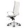 Montreal Design Chefsessel Leder Weiss SH 46-54cm Lieferung zerlegt