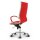 Montreal Design Chefsessel Leder Rot SH 46-54cm Lieferung zerlegt