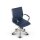 Montreal Design Bürostuhl Leder Blau SH 46-54cm Lieferung zerlegt